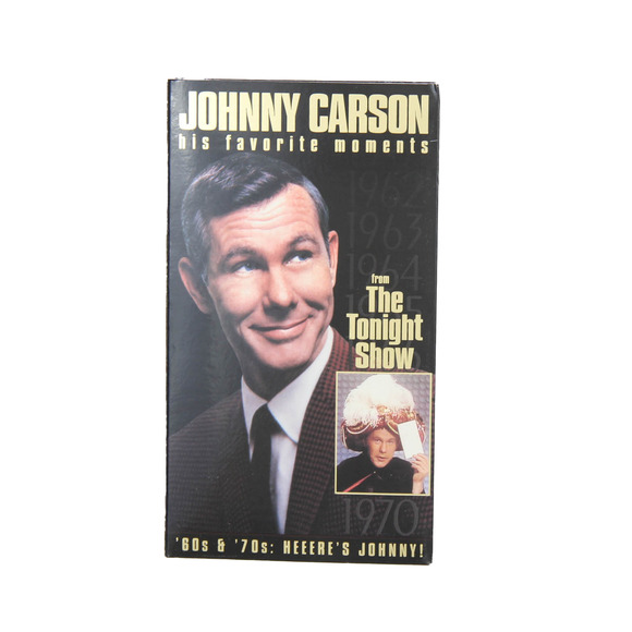 The Johnny Carson Collection His Favorite Moments from the tonight Show VHS - Picture 15 of 16